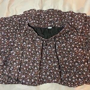 Aerie Floral Maxi Skirt